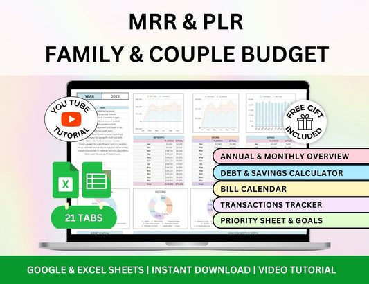 Household Budget Excel Template Google Sheets Spreadsheet