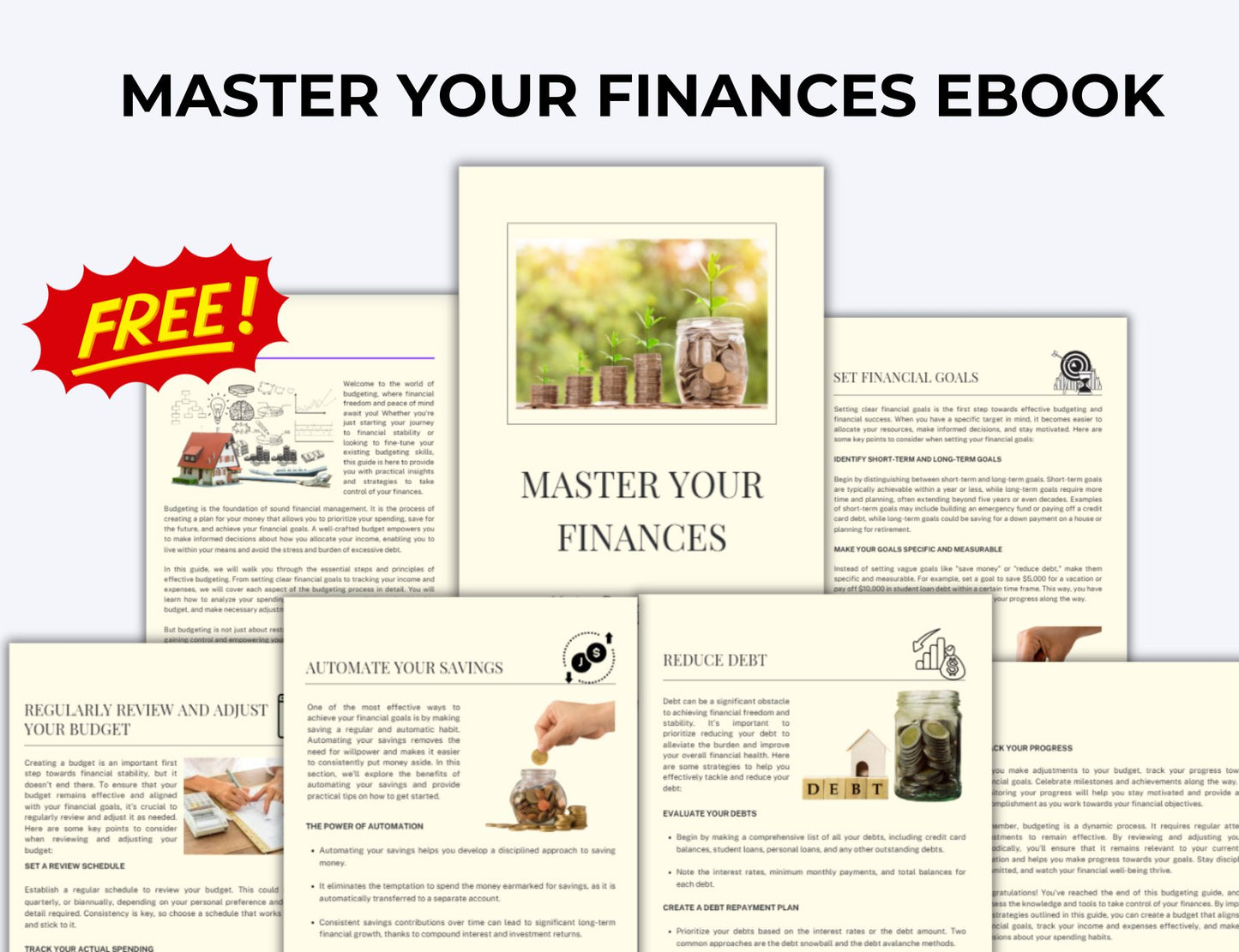 Personal Finance Budget Spreadsheet Template