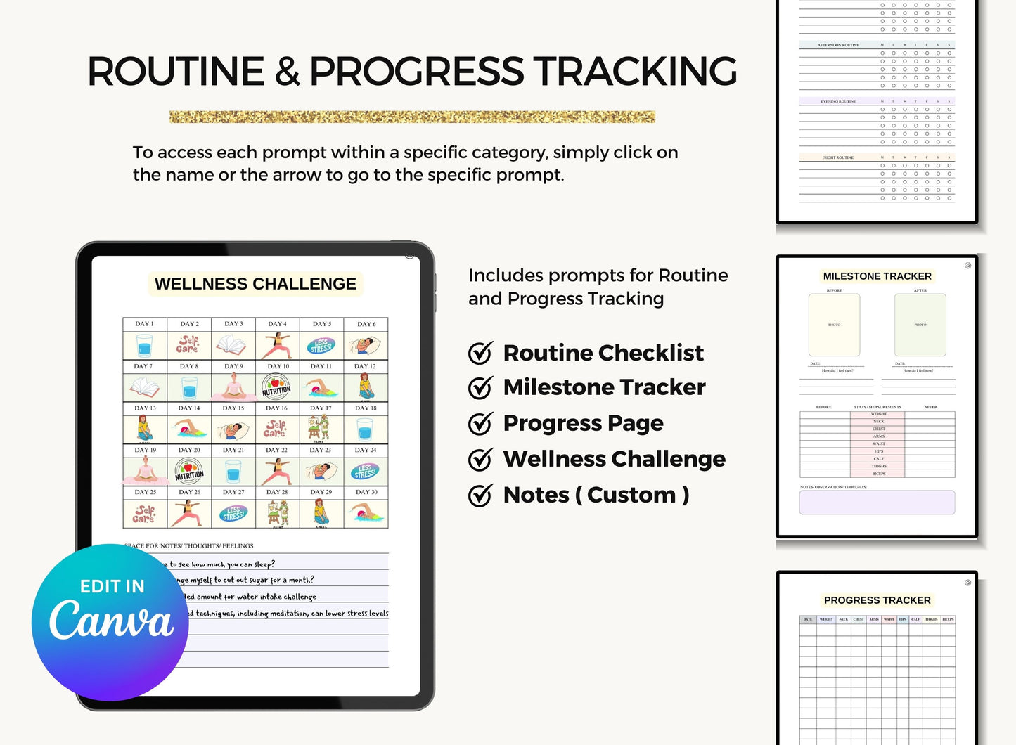 Health & Fitness PLR Planner, Resell Planner, Commercial Planners