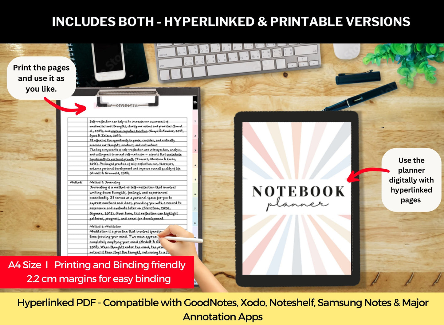 Remarkable Electronic Notebook, Remarkable Digital Notepad, Remarkable Digital Notebook, Paperless Notepad, Online Writing Pad