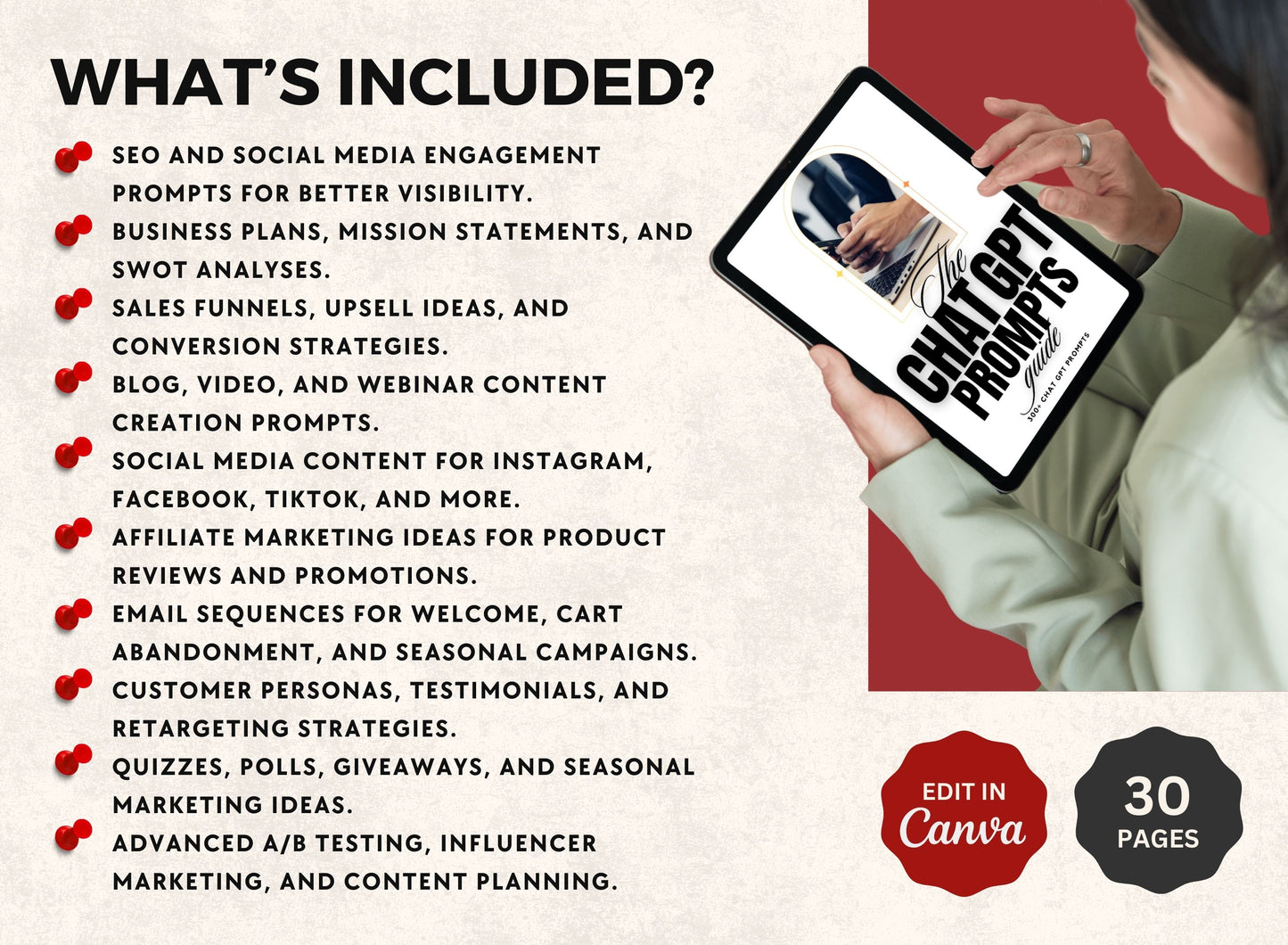 Free 6 Digital marketing Toolkit + 300 ChatGPT Prompts + Credit Card Payoff Tracker with MRR Rights
