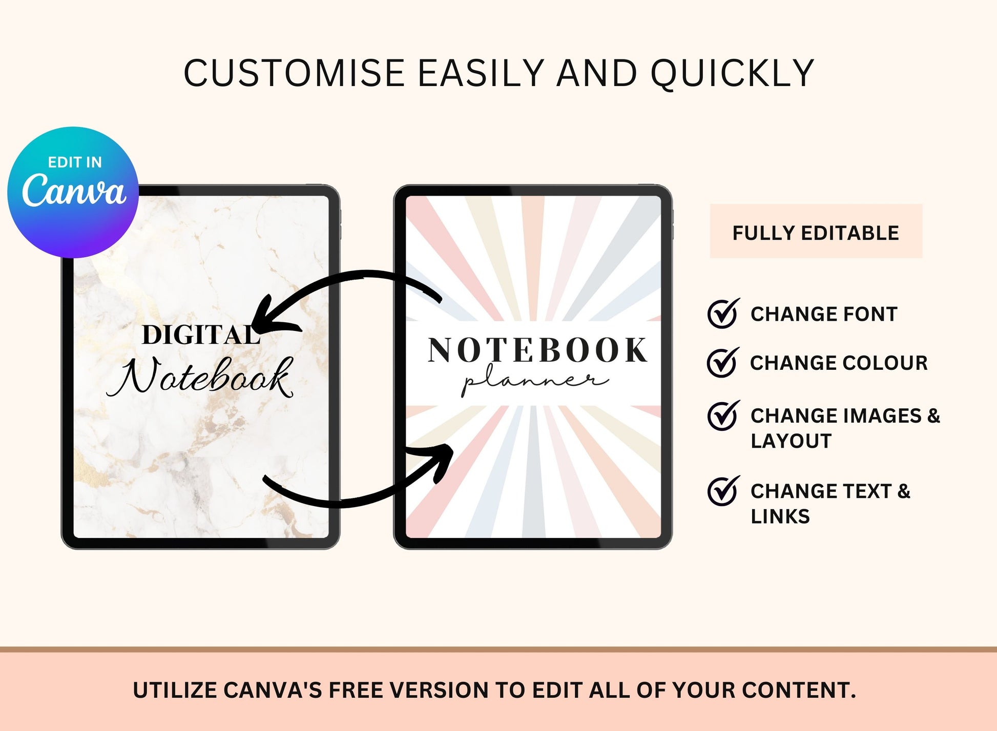 Student Notebook, Student Journal, Resell Rights, PLR Templates, PLR Template, PLR Student Journal, PLR Resell, PLR Planners
