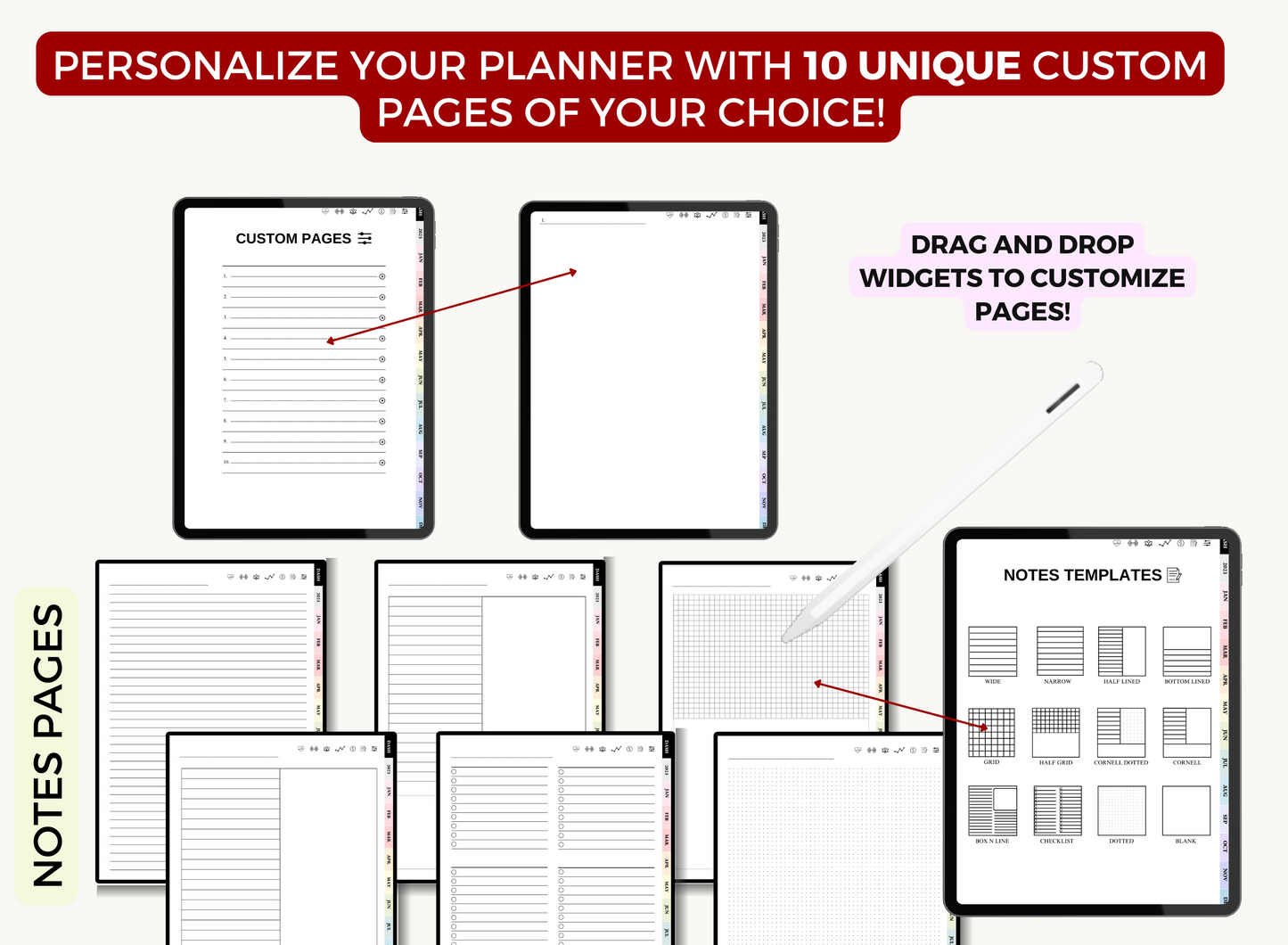 Yearly planner, Weekly planner online, Weekly planner, Wedding planning spreadsheet, Wedding budget spreadsheet, Undated planner, Traveler's notebook, Timetable planner, Teacher planner, Task planner, Study planner, Student planner, Social media planning calendar, Social media planner, Simplified planner, Schedule planner, Project schedule, Pocket calendar, Personalized planner, Personalized diary,