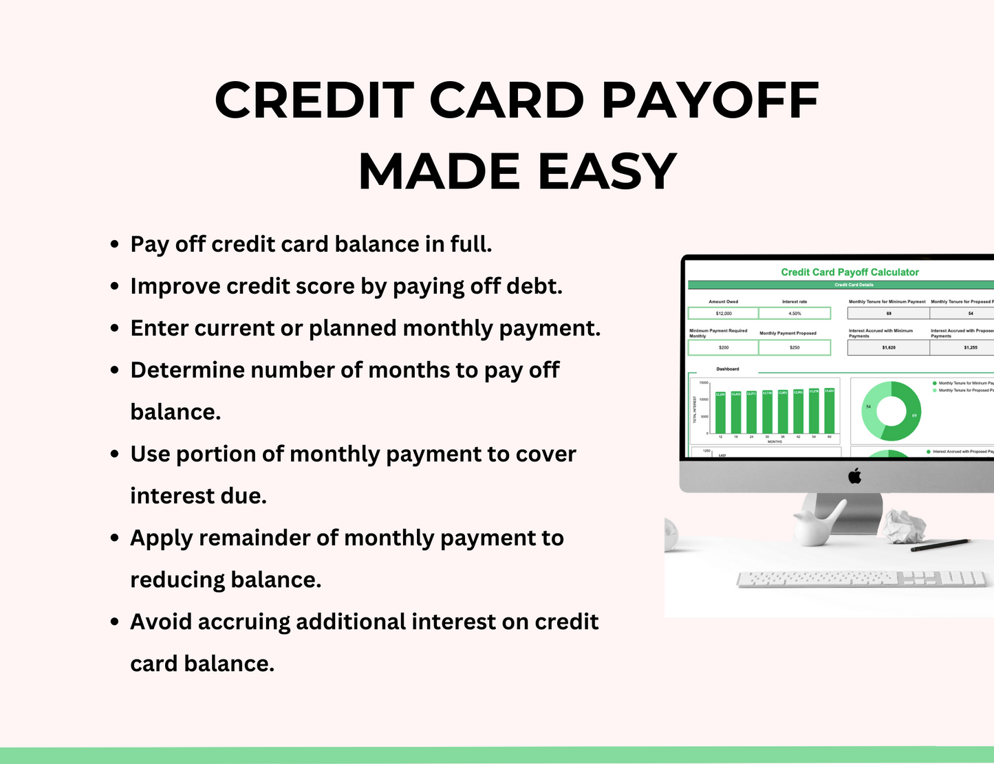 credit card payoff spreadsheet