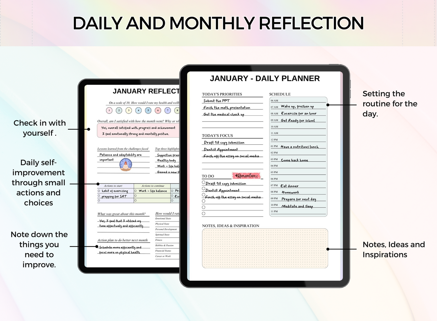 PLR Printable Planner - 106 Planner Templates