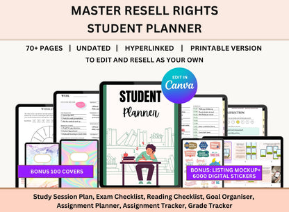 Student Planner with MRR Rights