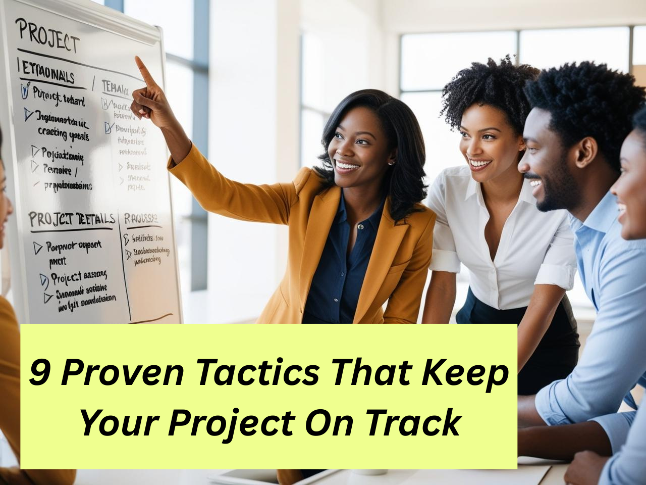 9 Proven Tactics That Keep Your Project On Track – PLRDUCK.COM