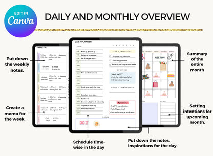 PLR Resell Productivity Planner