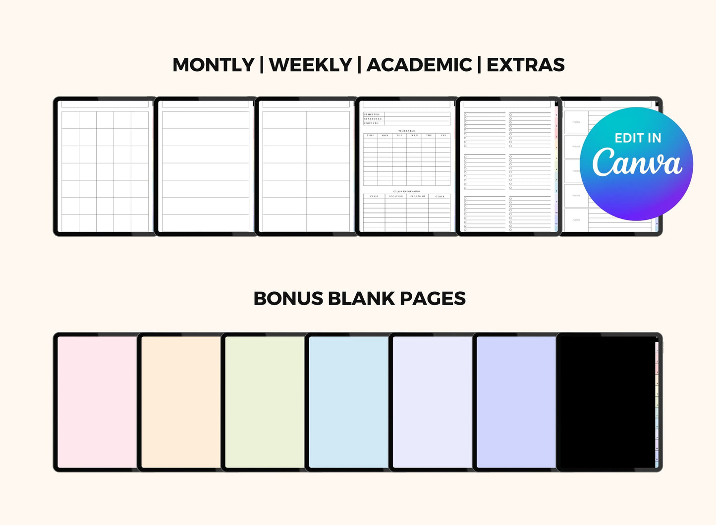 PLR Hyperlinked, PLR Digital Products, PLR Digital Planner, PLR Canva, PLR Bundle, Notebook Student, GoodNotes, Digital Student Notebook