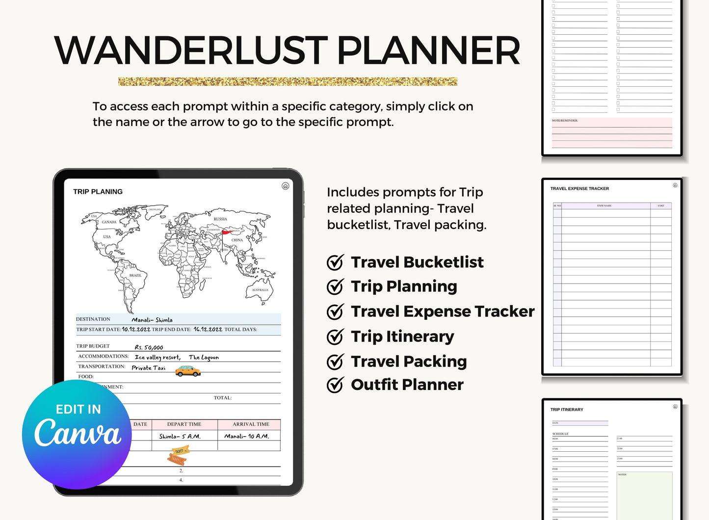 PLR Resell Lifestyle Digital Planner