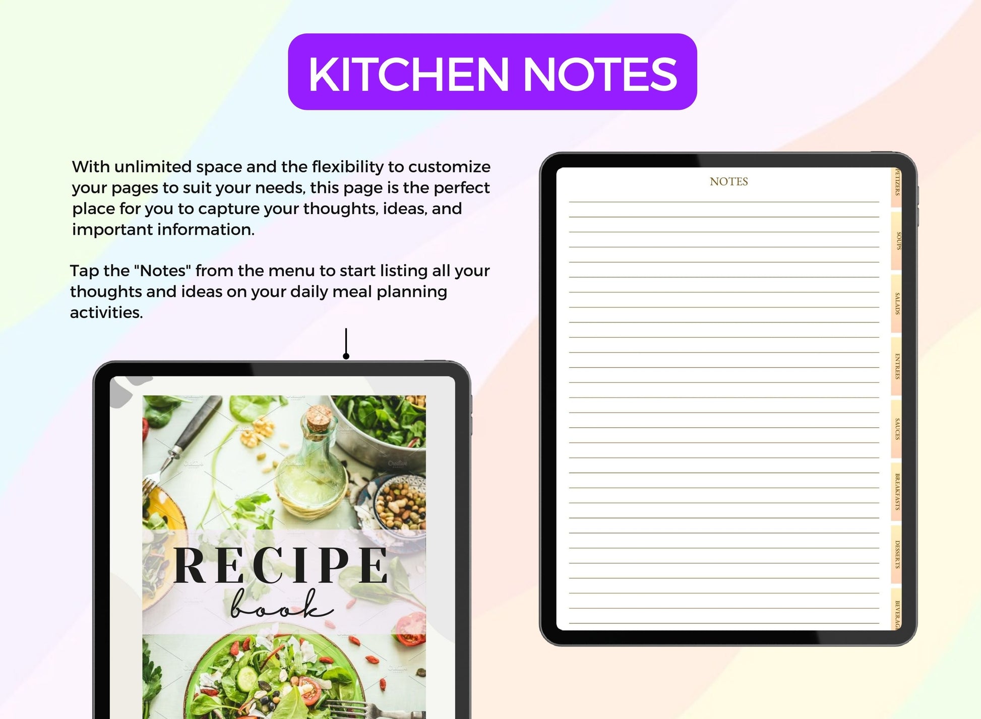 Make your own online recipe book, iPad recipe book, GoodNotes recipe book template free, GoodNotes recipe book template, GoodNotes recipe book