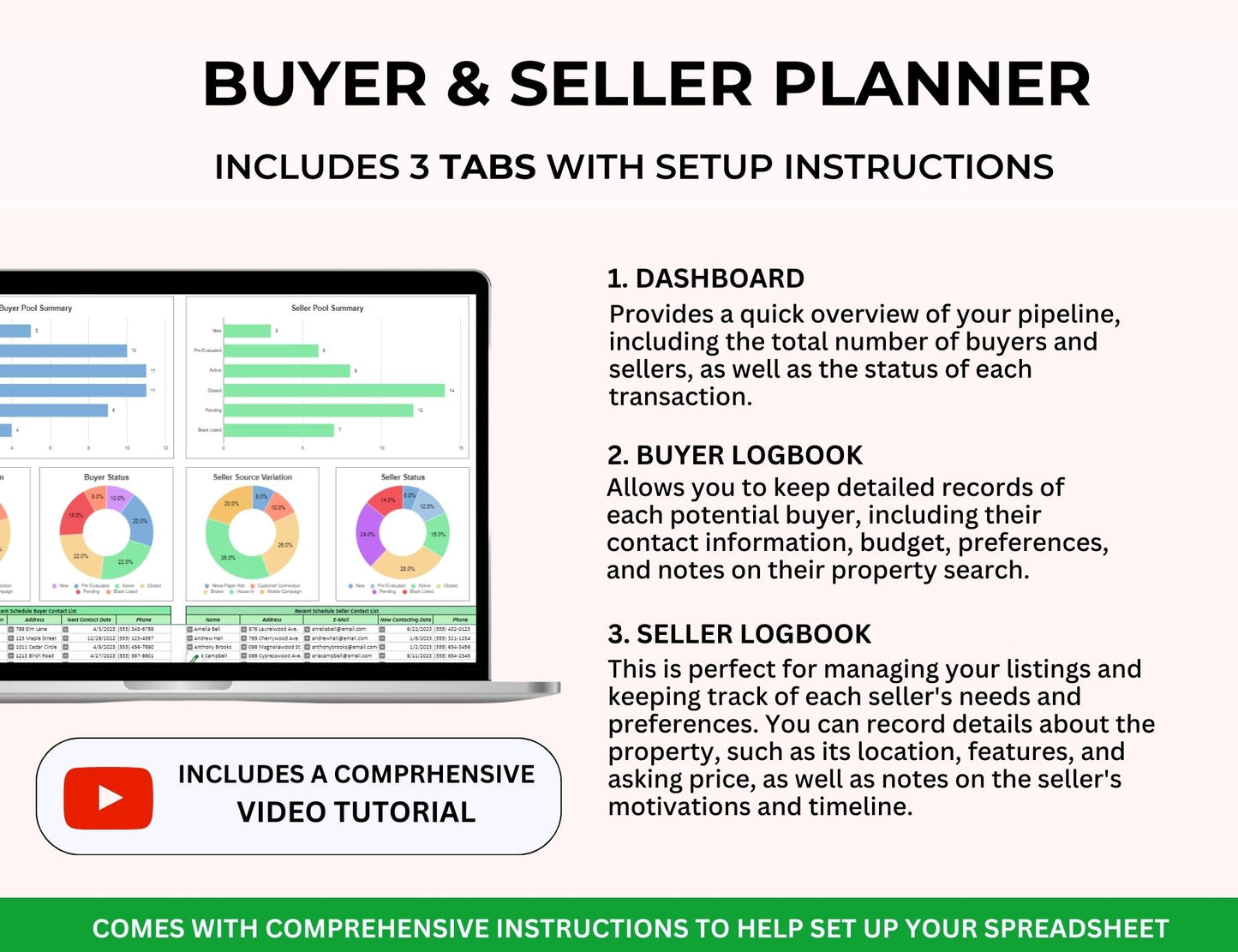 Real Estate Spreadsheet Bundle Master Resell Rights