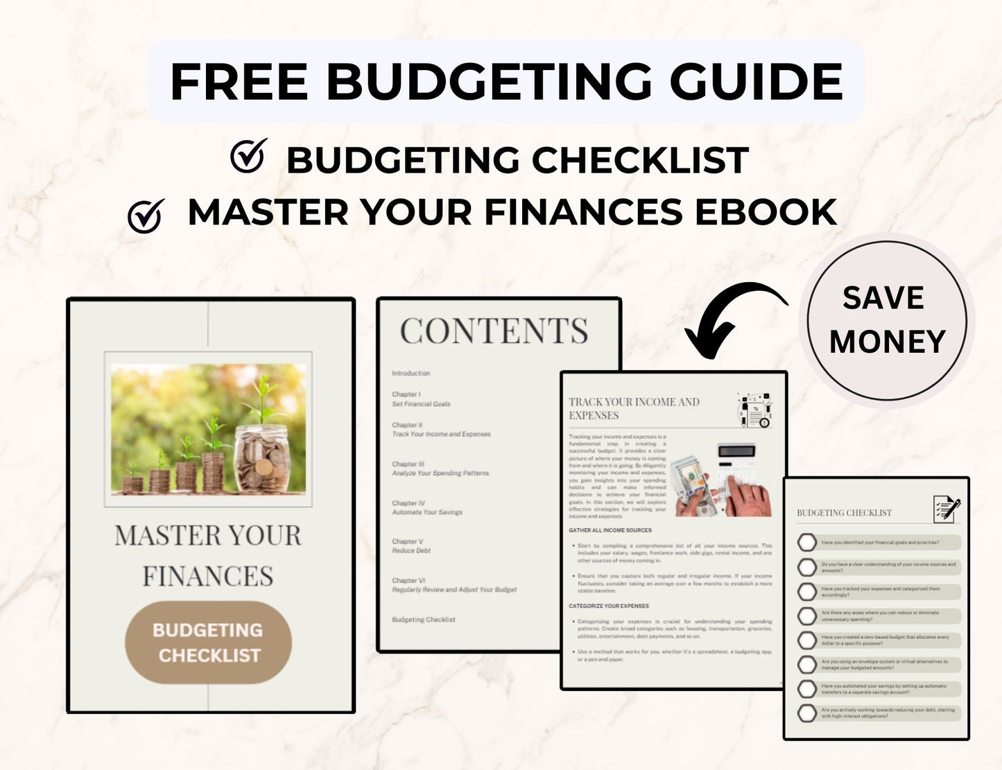 Ultimate Monthly Budget Spreadsheet Planner with MRR Rights