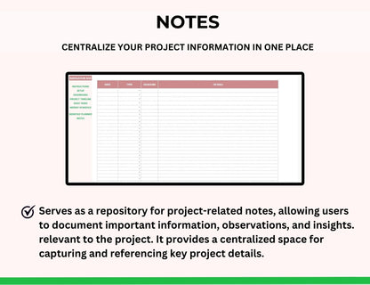 Project Management Spreadsheet Template with Kanban Board - MRR Rights