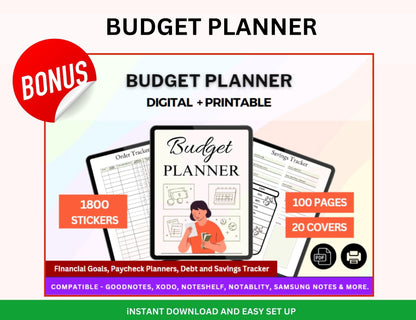 Smart Budget Spreadsheet Bundle Master Resell Rights