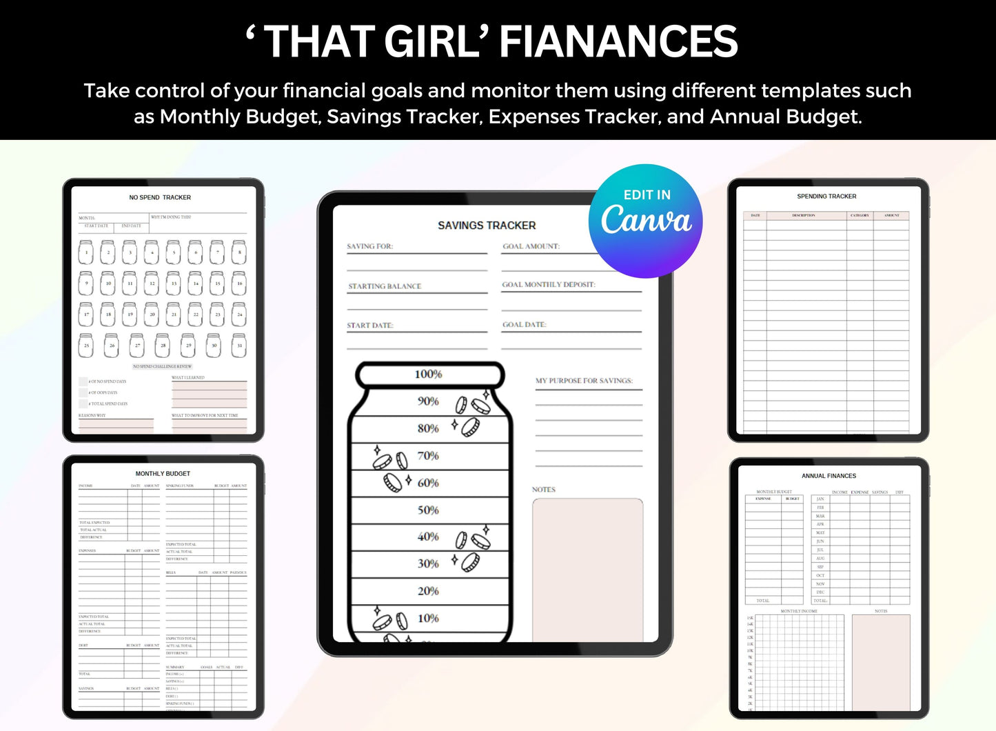 PLR Girl Boss Planner | PLR Digital Planner