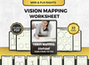 Vision Mapping Worksheet | Fillable PDF | Printable Planner