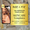 200 Skincare Social Media Templates | Esthetician Instagram Template