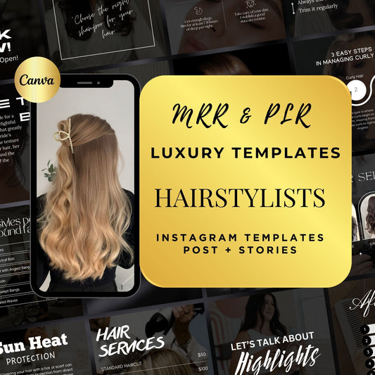 Hairstylist Templates | Hair Salon Posts