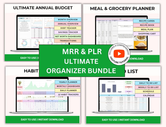 Ultimate Organizer Bundle with MRR Rights