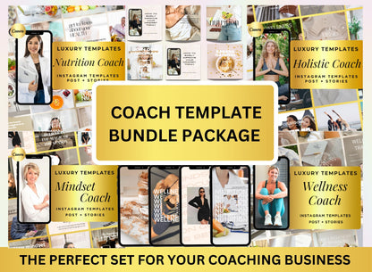 Coach Kit, Coach Bundle, Coach Templates