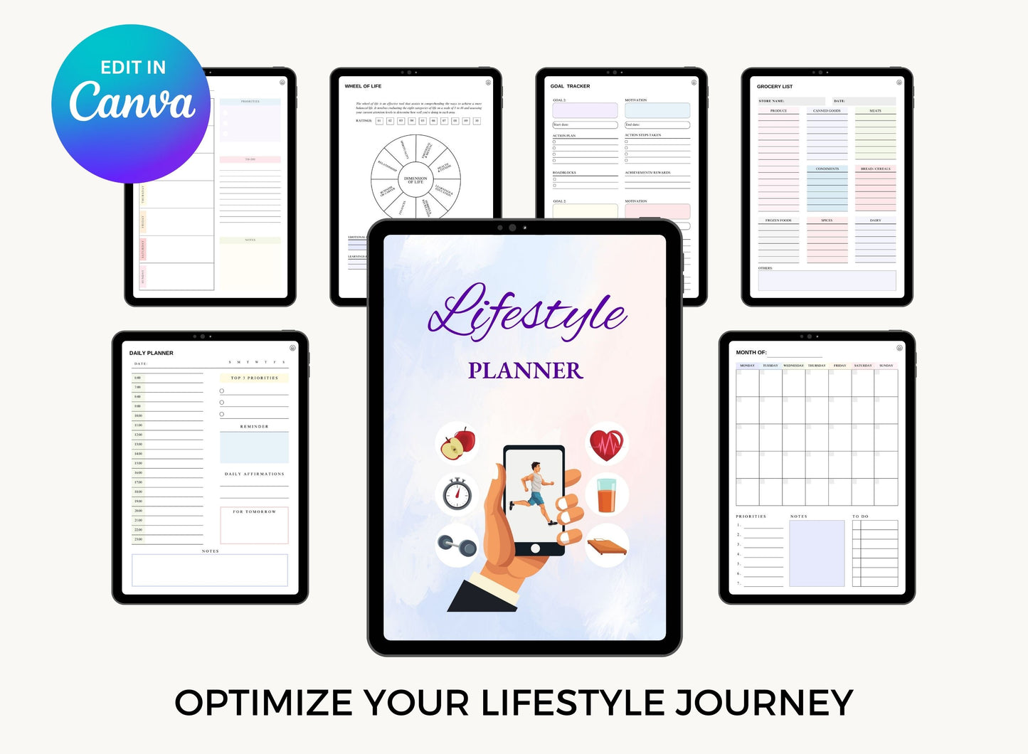 PLR Resell Lifestyle Digital Planner