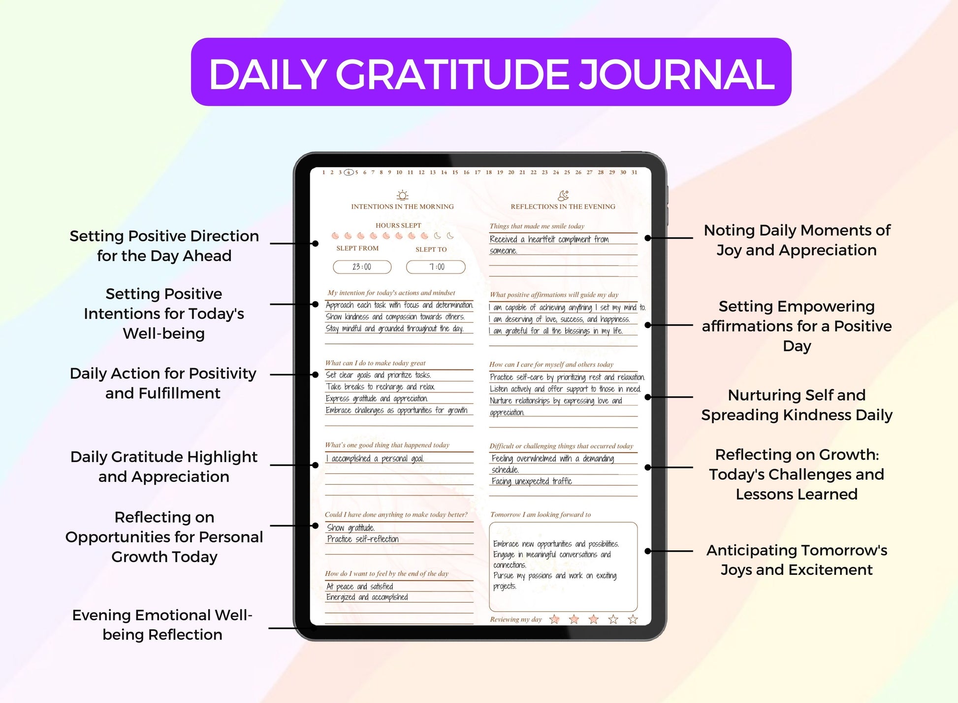 Gratitude diary 2024, Gratitude diary, Gratitude calendar, Gratitude bullet journal, Gratitude book journal, Gratitude apps, Grateful journal, Grateful diary, GoodNotes journal template free 2024