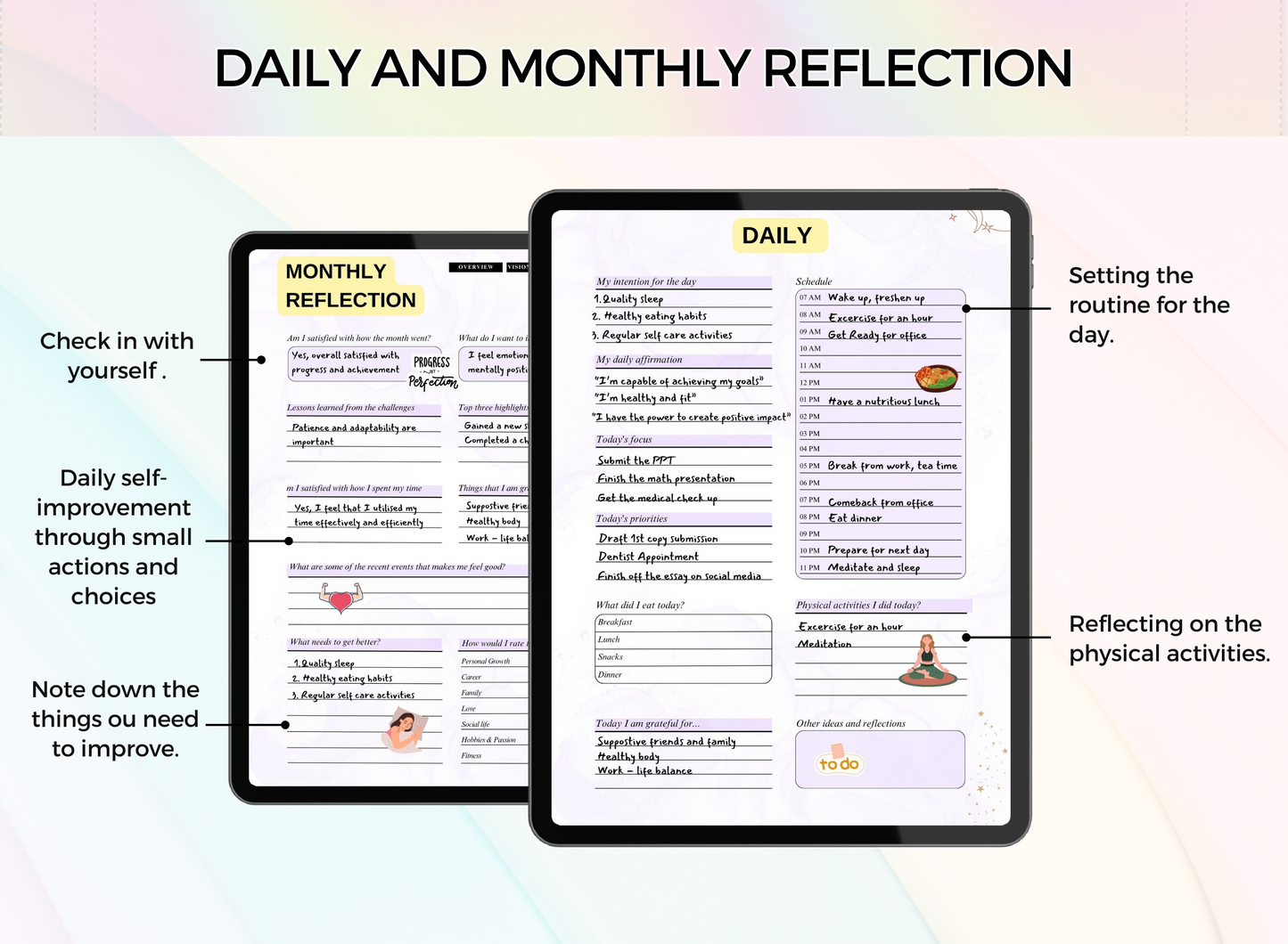 PLR Printables Manifestation Planner - Law of Attraction