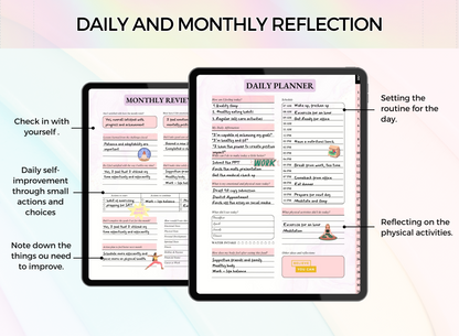 PLR Printable Self Care Planner