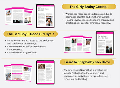 Girl Ebook, Rich girl ebook, Girl gift, Plr ebook, Ebook Canva