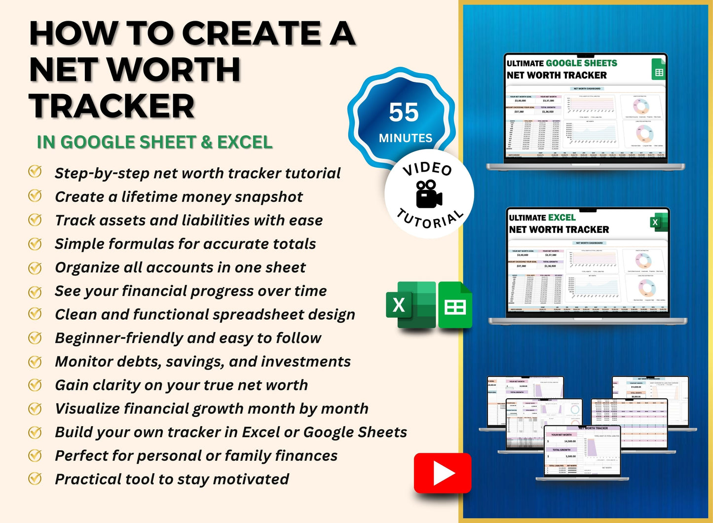 PLR Budget Spreadsheet Mastery Course