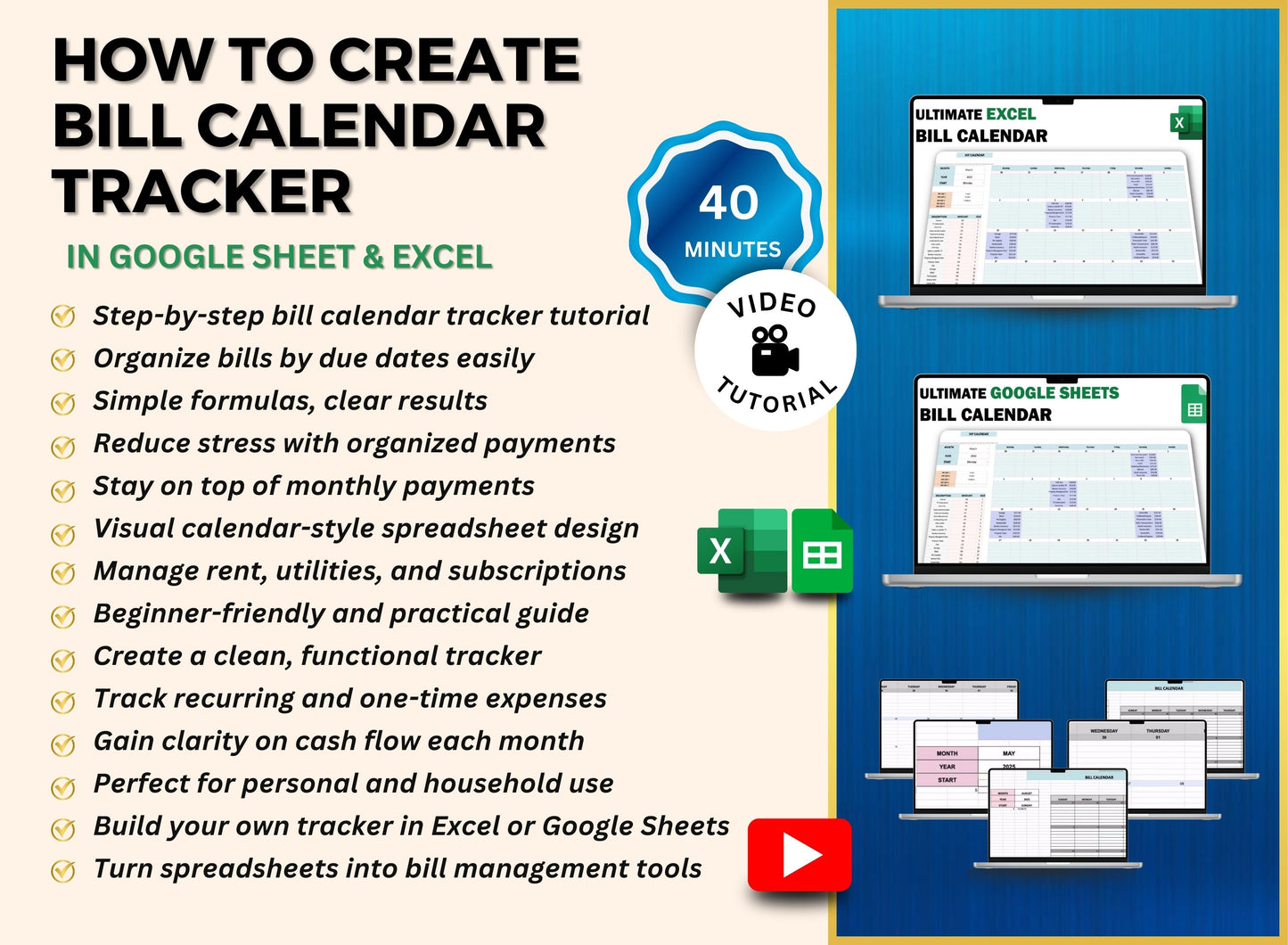 PLR Budget Spreadsheet Mastery Course