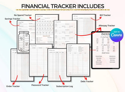 PLR Printable Budget Planner