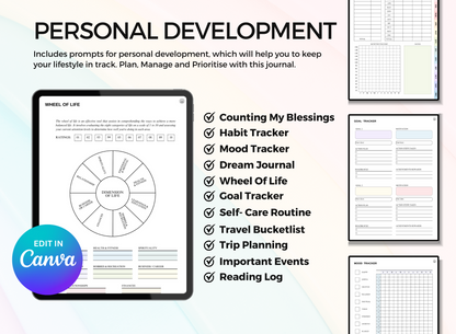 PLR PRINTABLES LIFESTYLE PLANNER