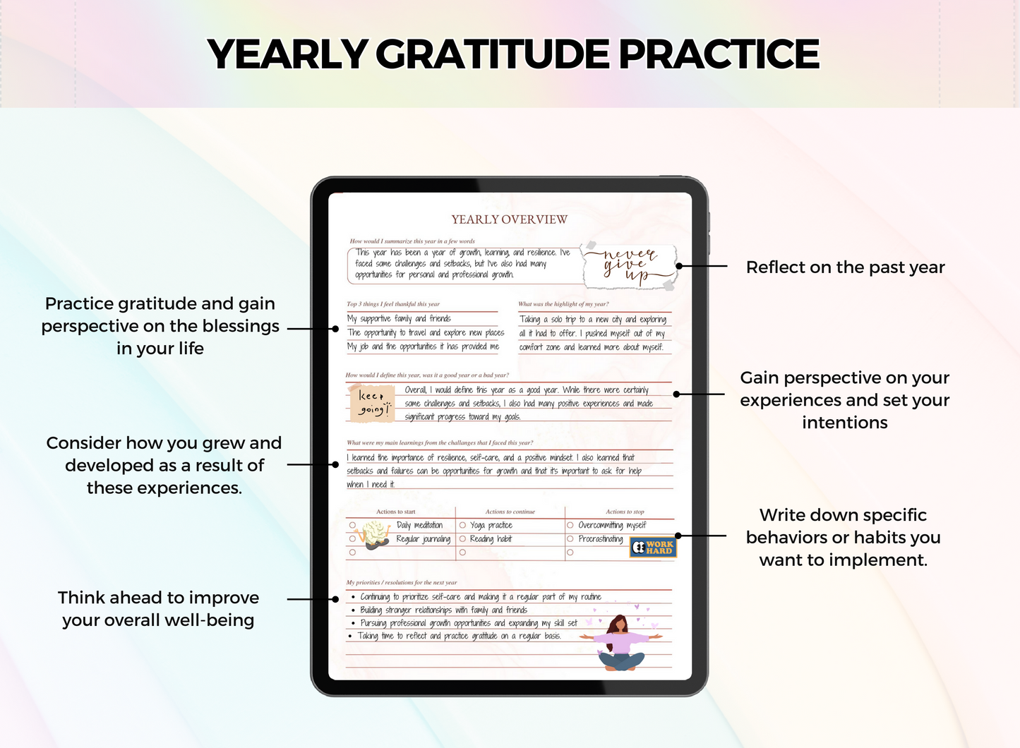 PLR Printables Gratitude Journal