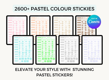  PLR Sticker Designs, Planner Stickers, Personalized Digital Designs, Personal Use, High-quality Sticker Graphics, Exclusive Sticker Graphics, Editable Stickers, Editable Sticker Bundle, Downloadable Sticker Pack