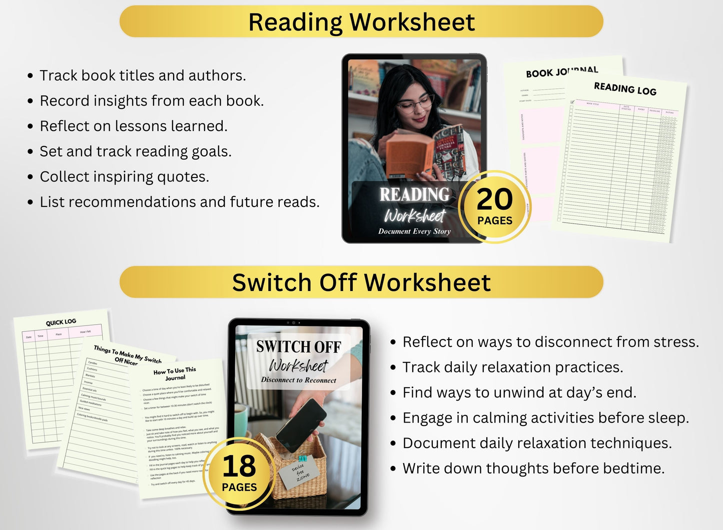 Therapy Workbooks, Mental Health Worksheets, Anxiety Workbook Self Help Printables