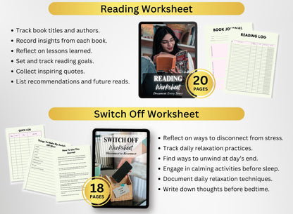 Therapy Workbooks, Mental Health Worksheets, Anxiety Workbook Self Help Printables