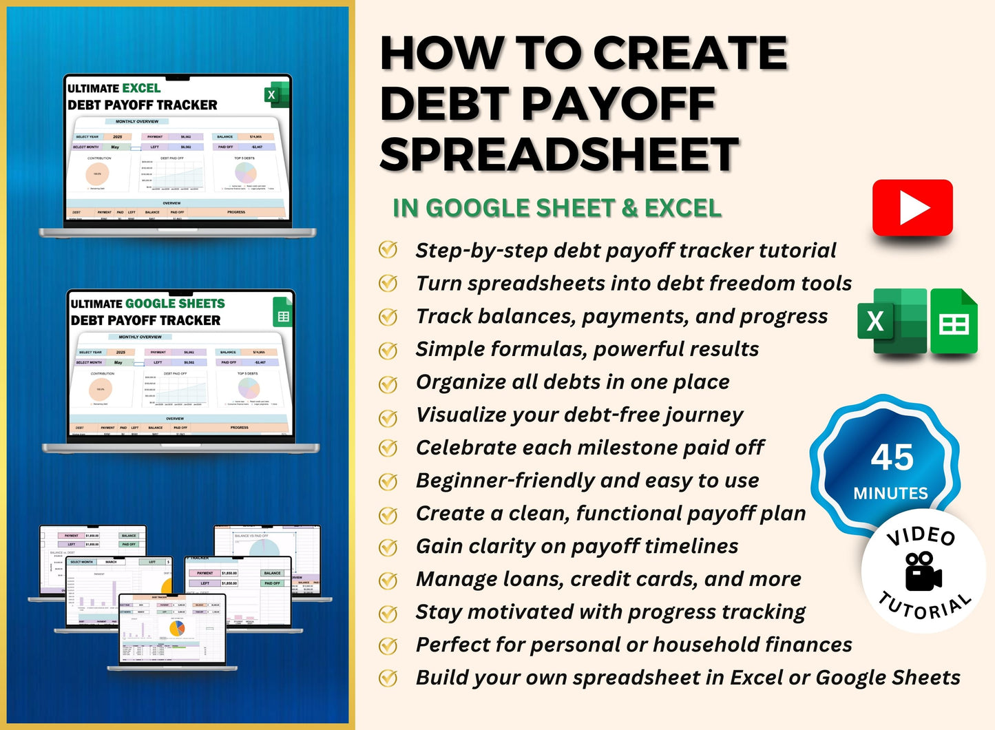 PLR Budget Spreadsheet Mastery Course