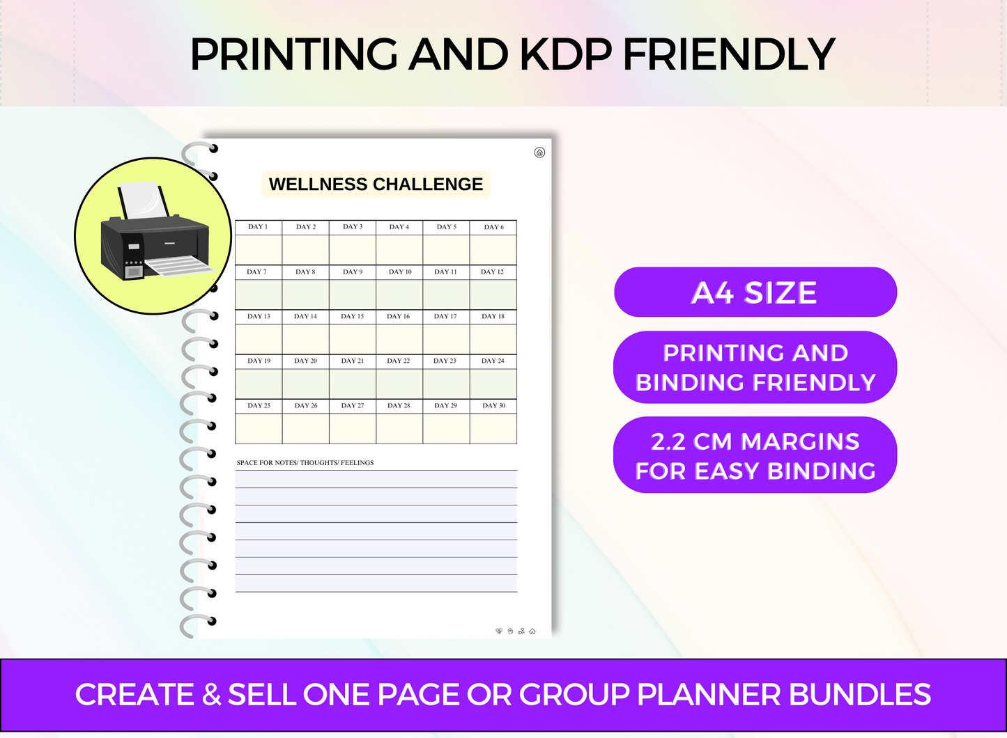 PLR PRINTABLES LIFESTYLE PLANNER