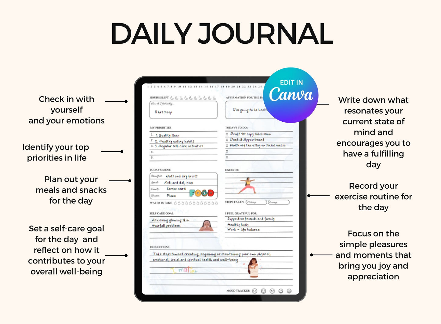 Wellness Mental Health Planner with MRR Rights