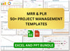 60+ Project Management Excel and PPT templates
