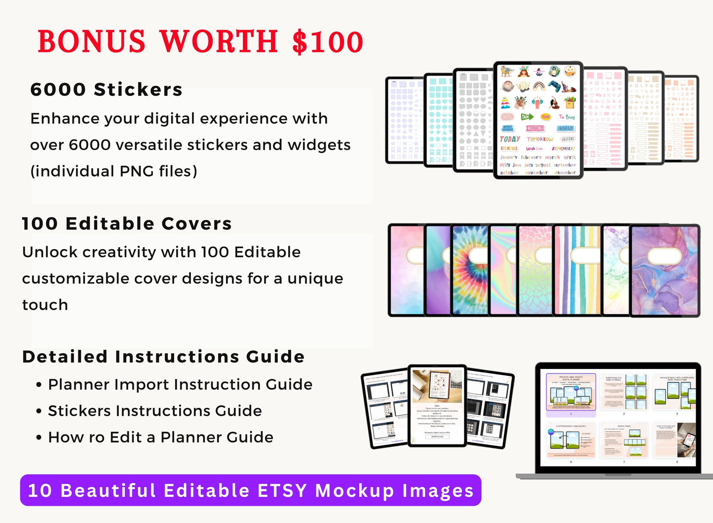 Plr Canva, PLR Bundle, PLR 2024 Planner, PLR, Mental Health PLR, Hyperlinked Journal PLR Journal Canva Editable Commercial Use Resell Rights