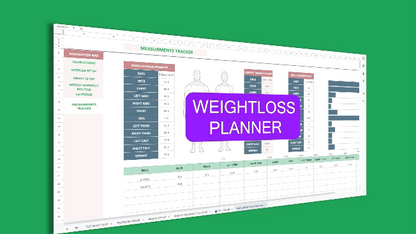 Master Resell Rights Weight Loss & Fitness Tracker