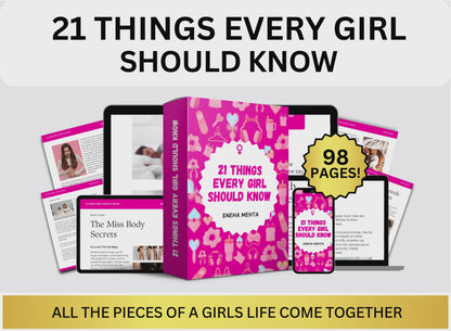 Girl Ebook, Rich girl ebook, Girl gift, Plr ebook, Ebook Canva