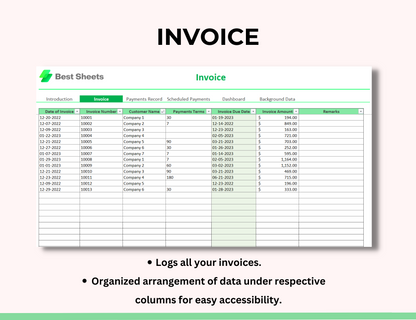 Free Accounts Receivable Excel Template